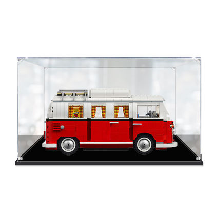 Picture of Acrylic Display Case for LEGO 10220 Volkswagen T1 Camper Van Figure Storage Box Dust Proof Glue Free