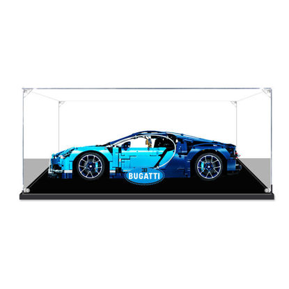 Picture of Acrylic Display Case for LEGO Technic 42083 Bugatti Chiron Figure Storage Box Dust Proof Glue Free