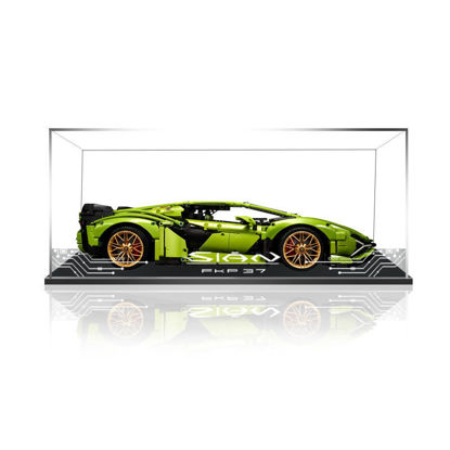 Picture of Acrylic Display Case for LEGO 42115 Lamborghini Sián FKP 37 Figure Storage Box Dust Proof Glue Free