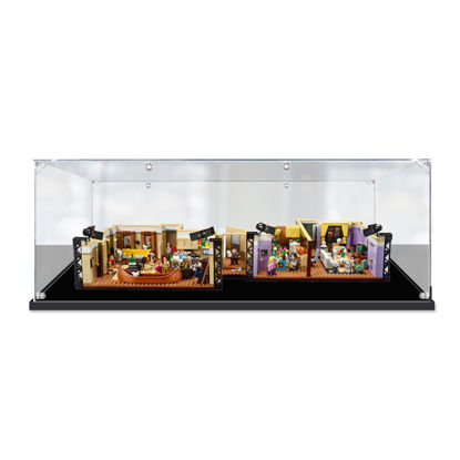 Picture of Acrylic Display Case for LEGO 10292 The Friends Apartments TV Series Figure Storage Box Dust Proof Glue Free