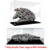 Picture of Acrylic Display Case for LEGO 75192 Star Wars Millennium Falcon Figure Storage Box Dust Proof Glue Free