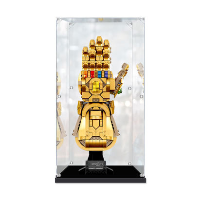 Picture of Acrylic Display Case for LEGO 76191 Marvel Infinity Gauntlet Figure Storage Box Dust Proof Glue Free