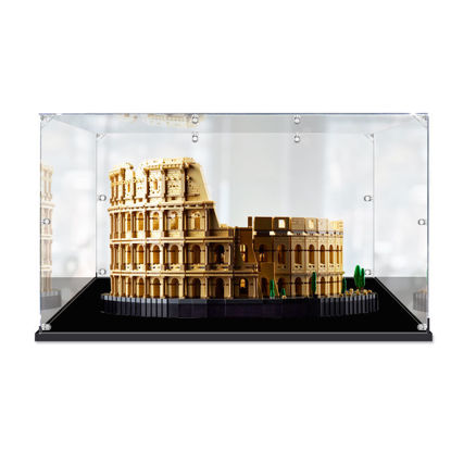 Picture of Acrylic Display Case for LEGO 10276 Creator Expert Colosseum Figure Storage Box Dust Proof Glue Free