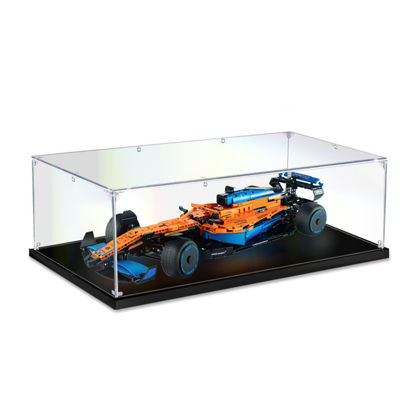 Picture of Acrylic Display Case for LEGO 42141 Technic McLaren Formula 1 Race Car F1 Figure Storage Box Dust Proof Glue Free