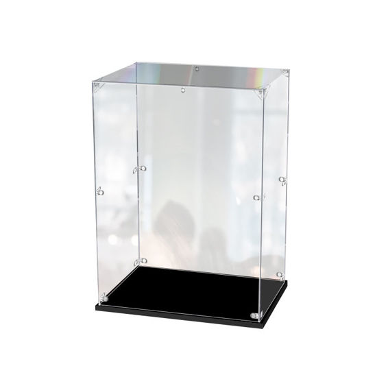 Picture of Acrylic Display Case for LEGO 75969 LEGO Harry Potter Hogwarts Astronomy Tower Figure Storage Box Dust Proof Glue Free