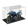 Picture of Acrylic Display Case for LEGO 42063 Technic BMW R 1200 GS Adventure Figure Storage Box Dust Proof Glue Free