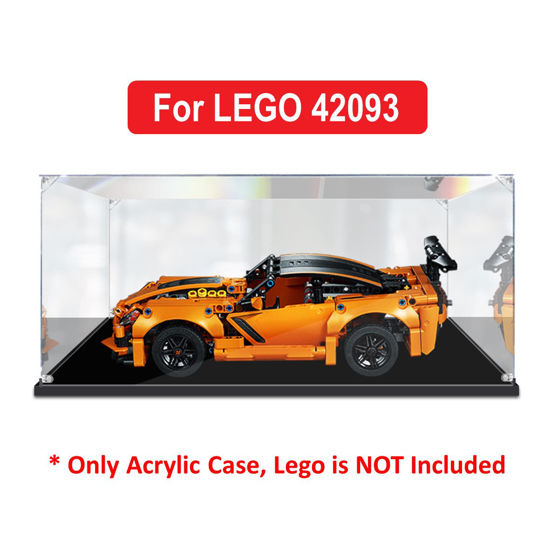 Picture of Acrylic Display Case for LEGO 42093 Technic Chevrolet Corvette ZR1 Figure Storage Box Dust Proof Glue Free