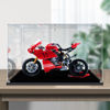 Picture of Acrylic Display Case for LEGO 42107 Technic Ducati Panigale V4 R Motorcycle Figure Storage Box Dust Proof Glue Free
