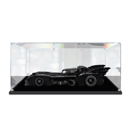 Picture of Acrylic Display Case for LEGO 76139 (40433) 1989 Batmobile Limited Edition Batman Joker Figure Storage Box Dust Proof Glue Free