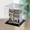 Picture of Acrylic Display Case for LEGO 10218 Creator Pet Shop Figure Storage Box Dust Proof Glue Free