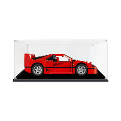 Picture of Acrylic Display Case for LEGO 10248 Creator Ferrari F40 Figure Storage Box Dust Proof Glue Free