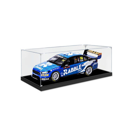 Picture of Acrylic Display Case for 1:18 AUTHENTIC RABBLE.CLUB FORD FGX FALCON 2018 BATHURST 1000 STANAWAY/OWEN #56 Diecast Car Model Dust Proof