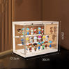 Picture of Display Case for LEGO Minifigure Pop Mart Funko Mystery Minis Minecraft with LED Lights