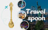 Picture of 36 Tea Spoon Souvenir Spoon Display Case Holder Cabinet with UV Protection