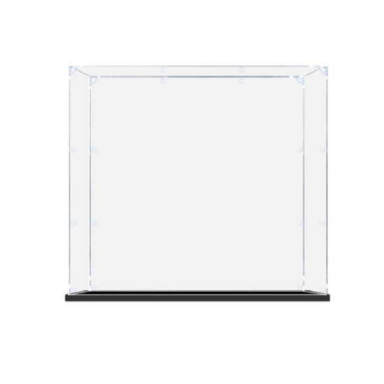 Picture of Acrylic Display Case for LEGO 10365 Icons Captain Jack Sparrow’s Pirate Ship Figure Storage Box Dust Proof Glue Free