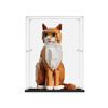 Picture of Acrylic Display Case for LEGO 21376 Ideas Orange Cat Figure Storage Box Dust Proof Glue Free