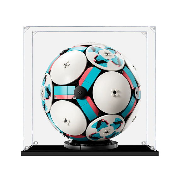 Picture of Acrylic Display Case for LEGO 43019 Editions Football Figure Storage Box Dust Proof Glue Free