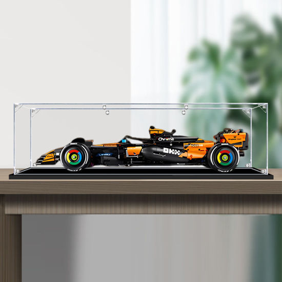 Picture of Acrylic Display Case for LEGO 42228 Technic McLaren MCL39 F1 Car Figure Storage Box Dust Proof Glue Free