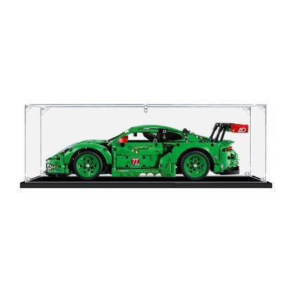 Picture of Acrylic Display Case for LEGO 42224 Technic Porsche 911 GT3 R REXY AO Racing Car Figure Storage Box Dust Proof Glue Free