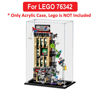 Picture of Acrylic Display Case for LEGO 76342 Marvel Spider Man vs Mysterio The Daily Bugle Figure Storage Box Dust Proof Glue Free
